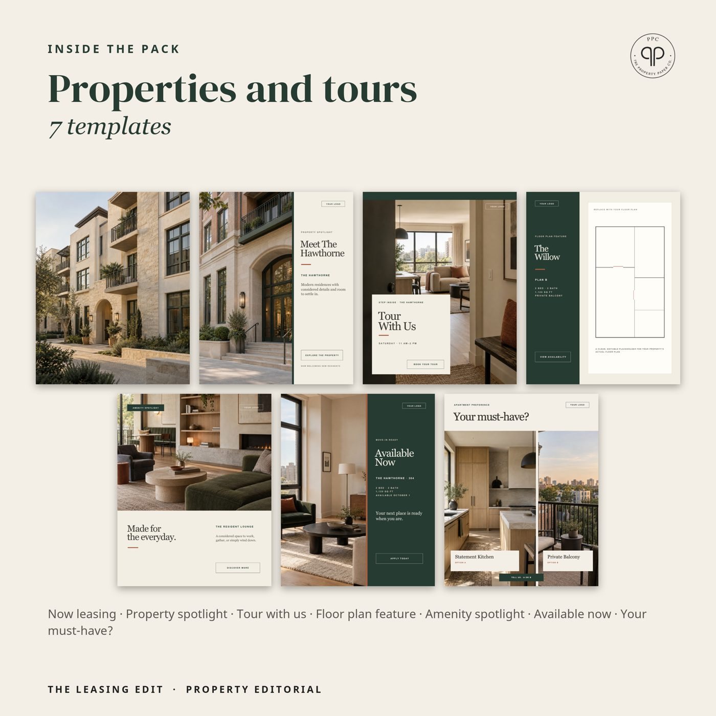 Properties and tours: 7 templates, from Property Editorial